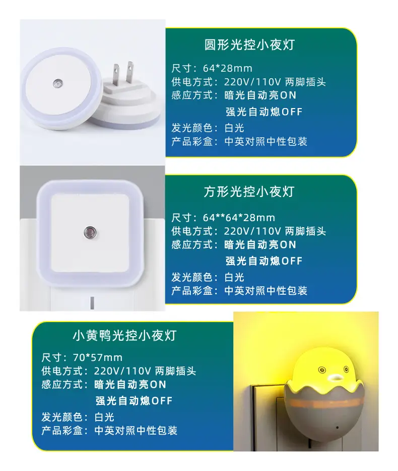 Battery Powered LED Night Light for Bedroom & Wardrobe — feature 3