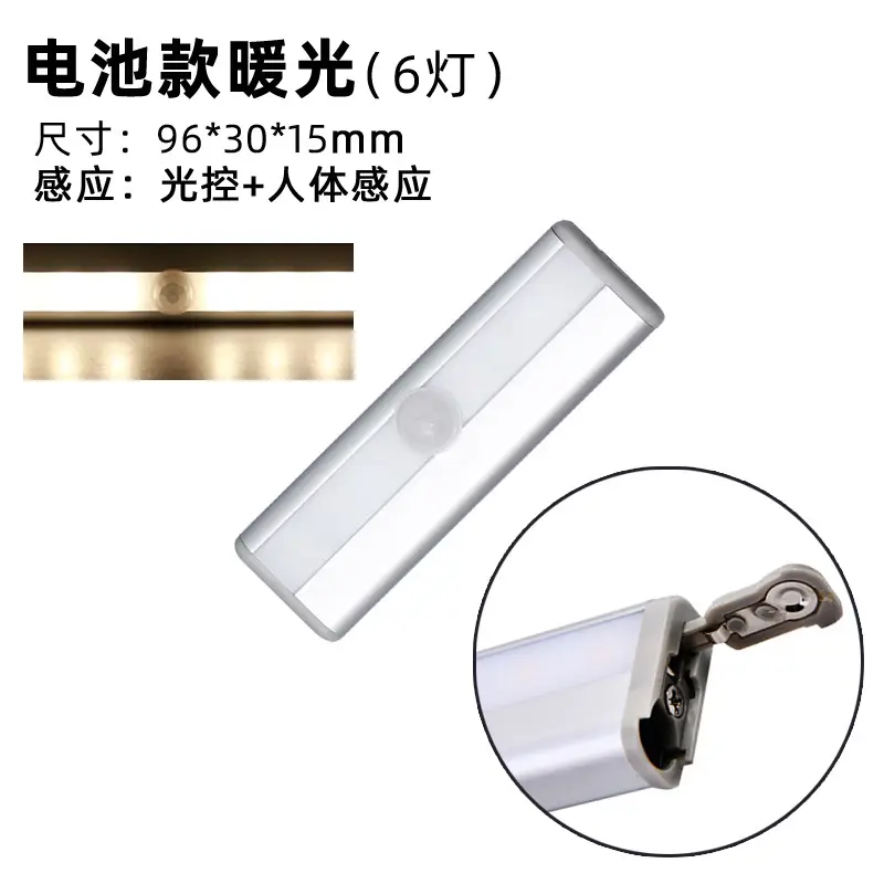 Battery Powered LED Night Light for Bedroom & Wardrobe — feature 5