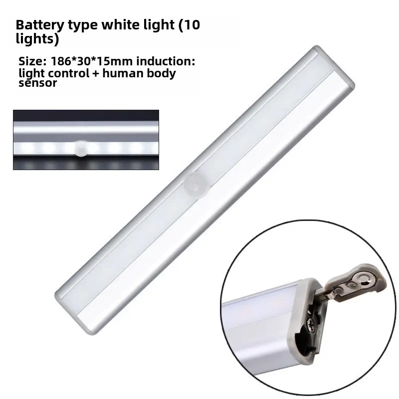 Battery Powered LED Night Light for Bedroom & Wardrobe - Image 6