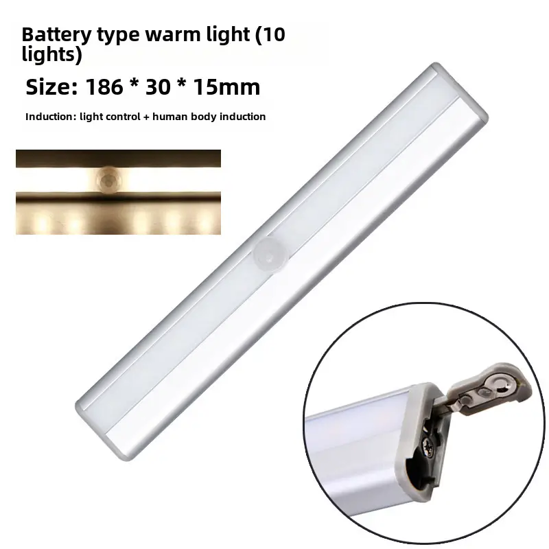 Battery Powered LED Night Light for Bedroom & Wardrobe - Image 7