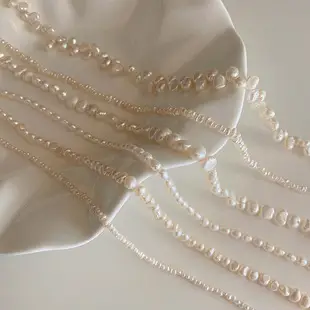 Korean Style Pearl Necklace for Women Natural White Baroque Design — feature 11