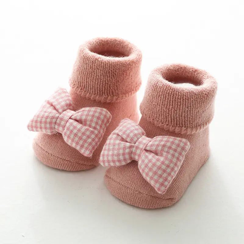 Winter Warm Terry Socks for Baby Newborn Non-Slip - Image 2