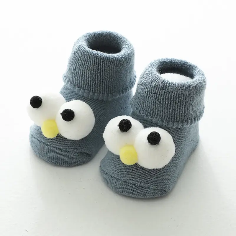 Winter Warm Terry Socks for Baby Newborn Non-Slip - Image 5
