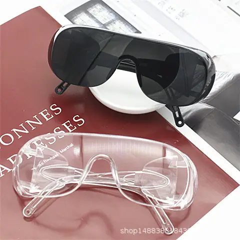 Men's Clear Wind & Dustproof Goggles One-Piece
