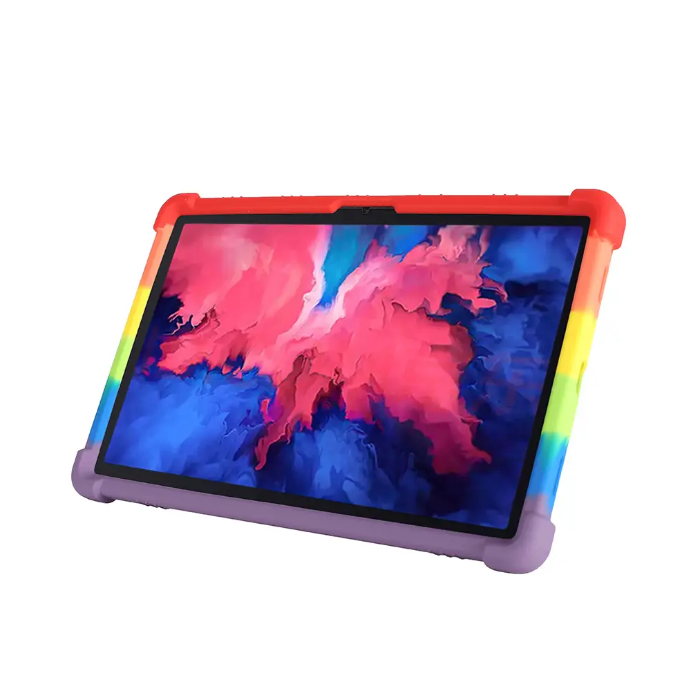 Pink Anti-Fall Silicone Laptop Case TB-J606F - Image 14