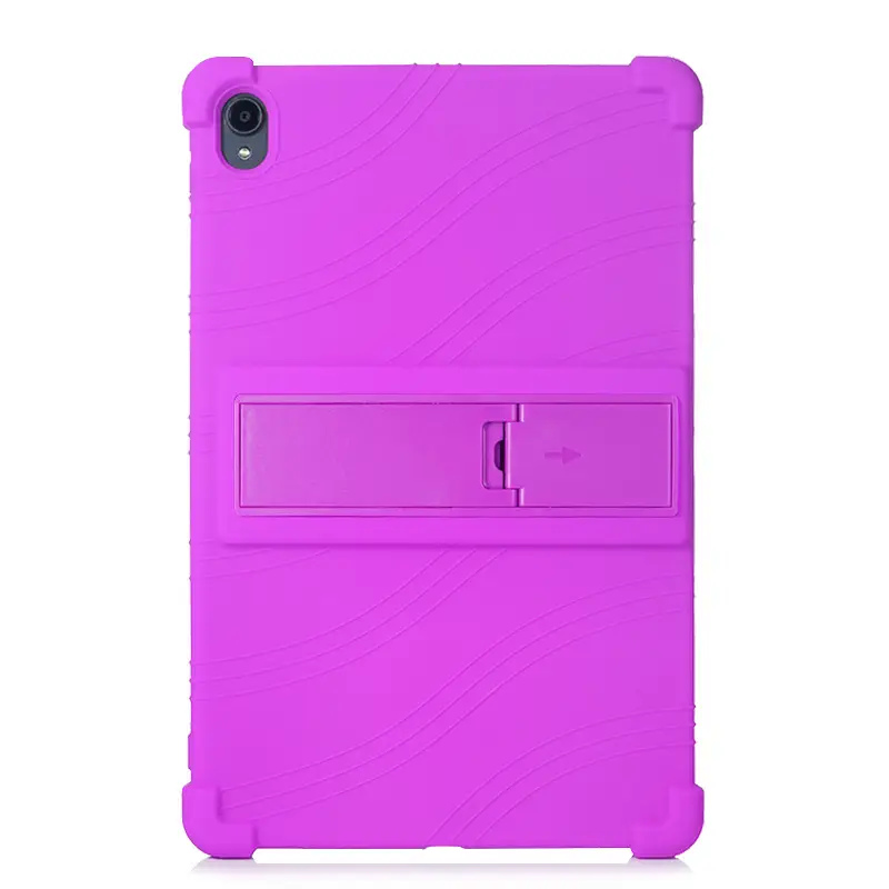 Pink Anti-Fall Silicone Laptop Case TB-J606F - Image 2