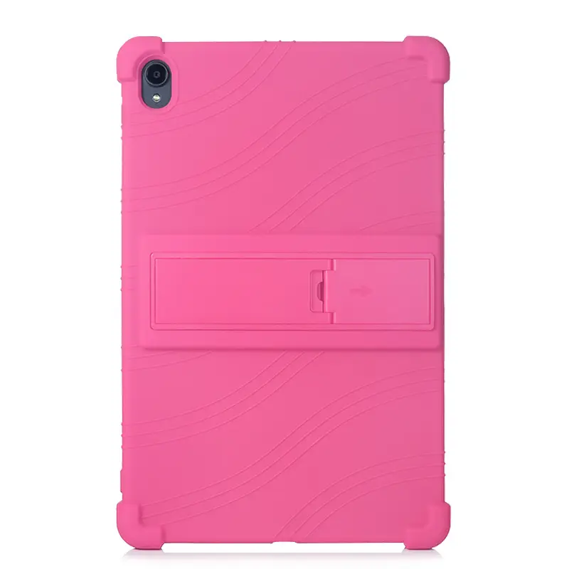 Pink Anti-Fall Silicone Laptop Case TB-J606F - Image 8