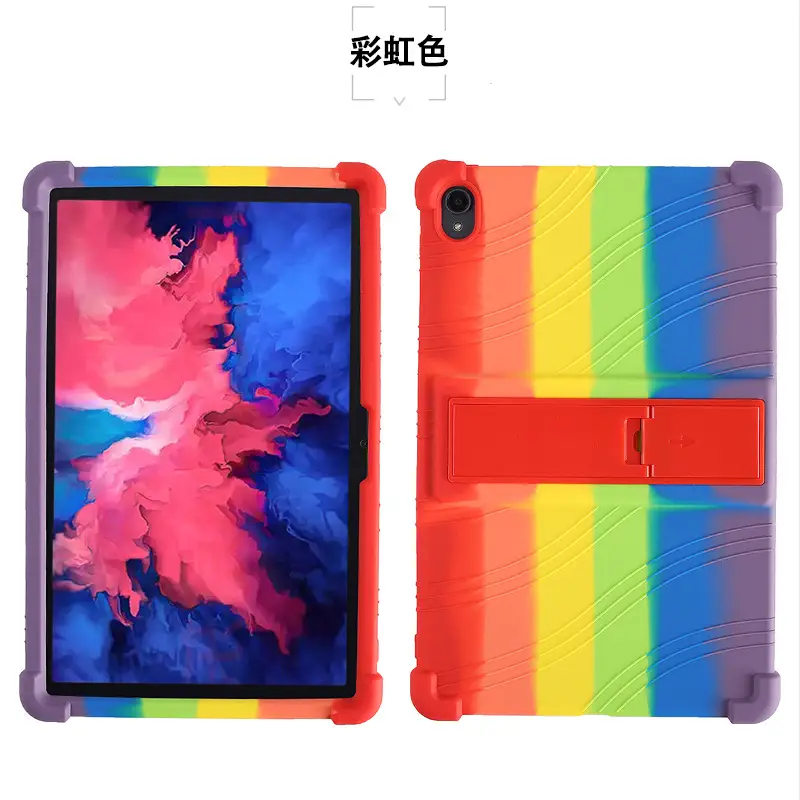 Pink Anti-Fall Silicone Laptop Case TB-J606F - Image 9