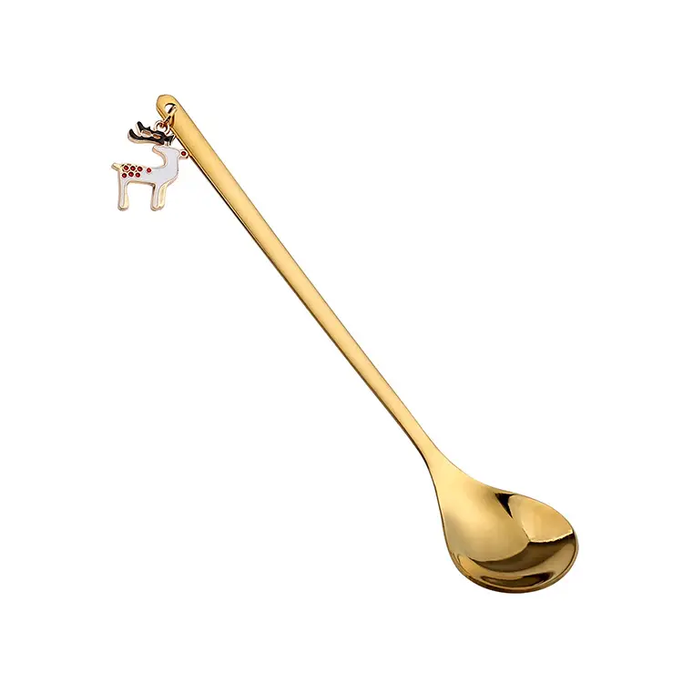 Christmas Spoon Set 4Pcs Stainless Steel Gift Box - Image 14