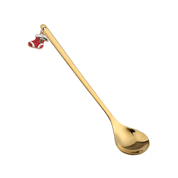 Christmas Spoon Set 4Pcs Stainless Steel Gift Box - Image 17