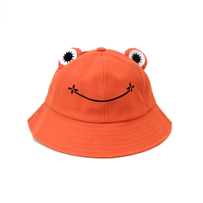 Green Frog Hat for Girls Women Fresh Shade - Image 5