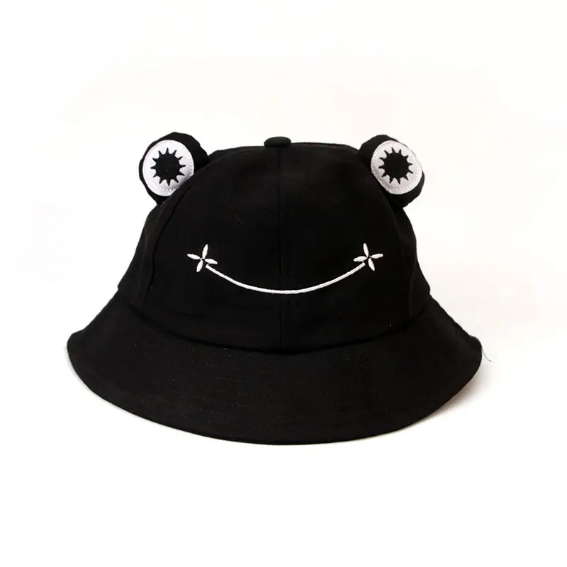 Green Frog Hat for Girls Women Fresh Shade - Image 4