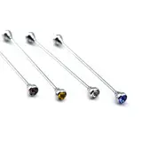 Laser Embossed Tie Clip for Men Silver Gold Copper — feature 8