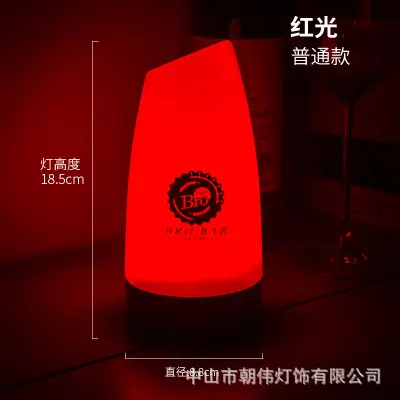 Wolf Kill Number Light Table Game Digital Brand Oblique Light Dining Decoration Atmosphere Light Bedroom Night Light Charging Table Lamp - Image 4