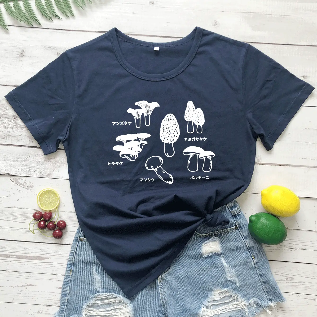 Women Pink Mushroom Graphic T-Shirt - Image 11