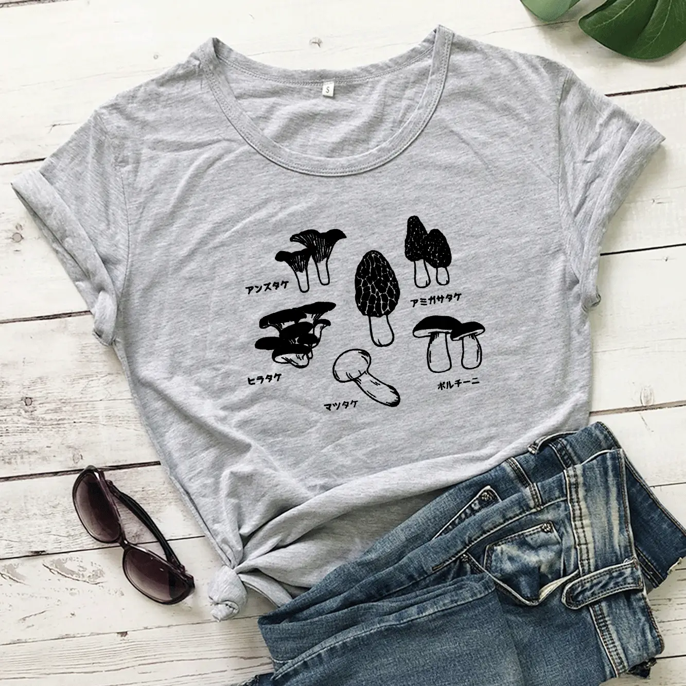 Women Pink Mushroom Graphic T-Shirt - Image 3