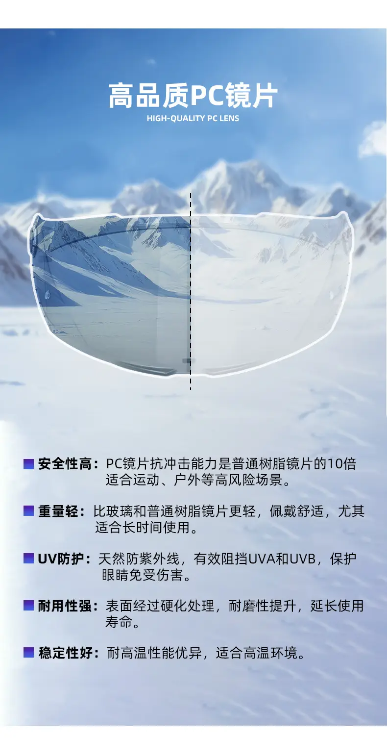 Color-Changing Motorcycle Helmet Lenses for Cross-Border Use — feature 9