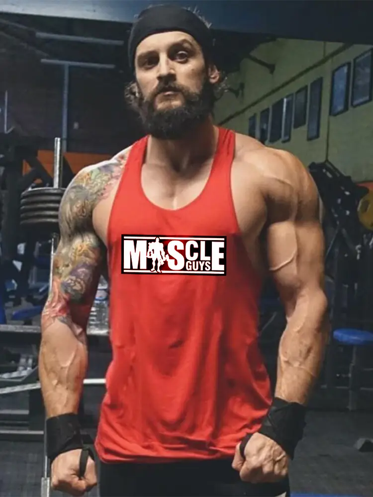 Men's Gray Muscle Vibes Slim Fit Vest - Image 10