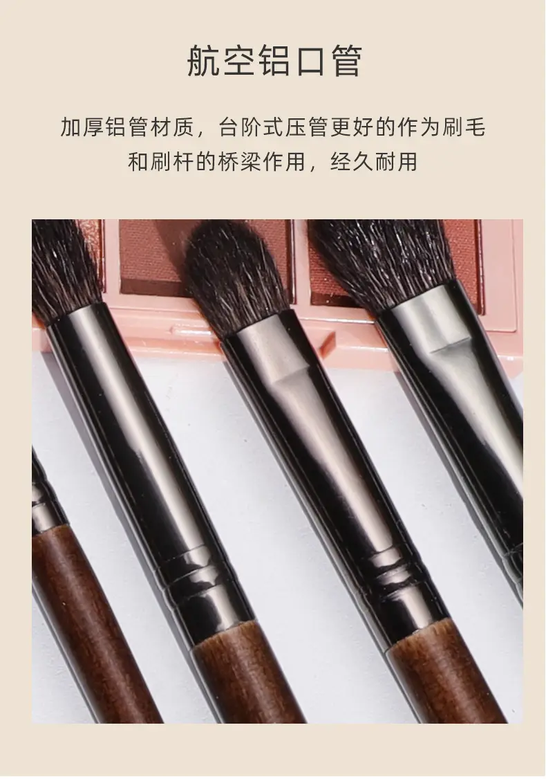 4-Piece Wool Eyeshadow Brush Set for Beginners — feature 7