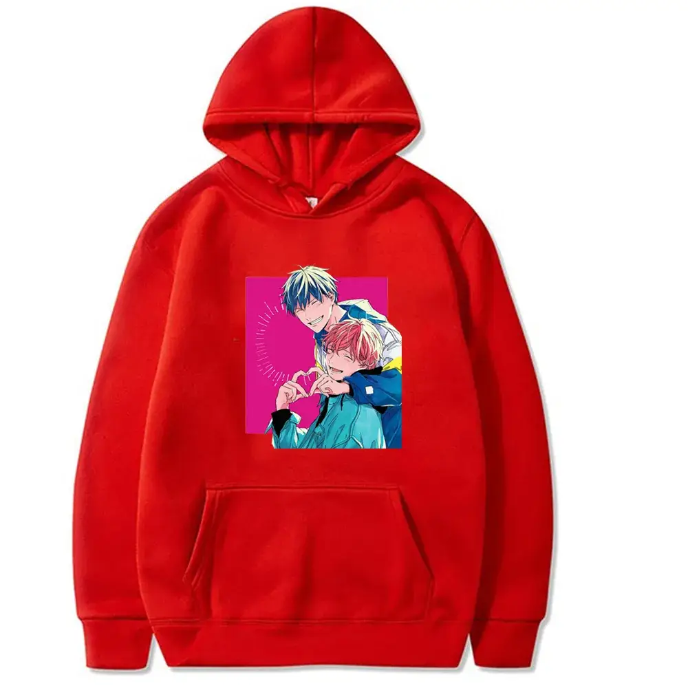 Men Black Cross Border Banana Fish Print Hoodie - Image 18