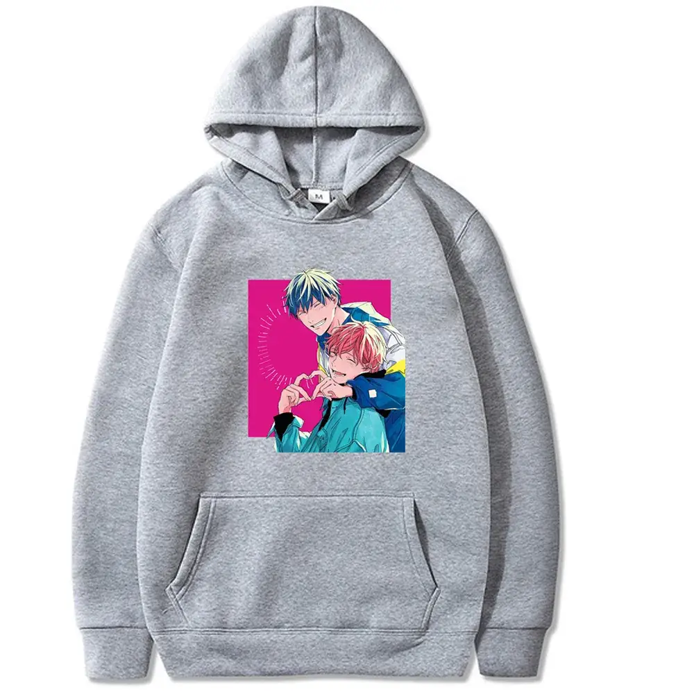 Men Black Cross Border Banana Fish Print Hoodie - Image 19