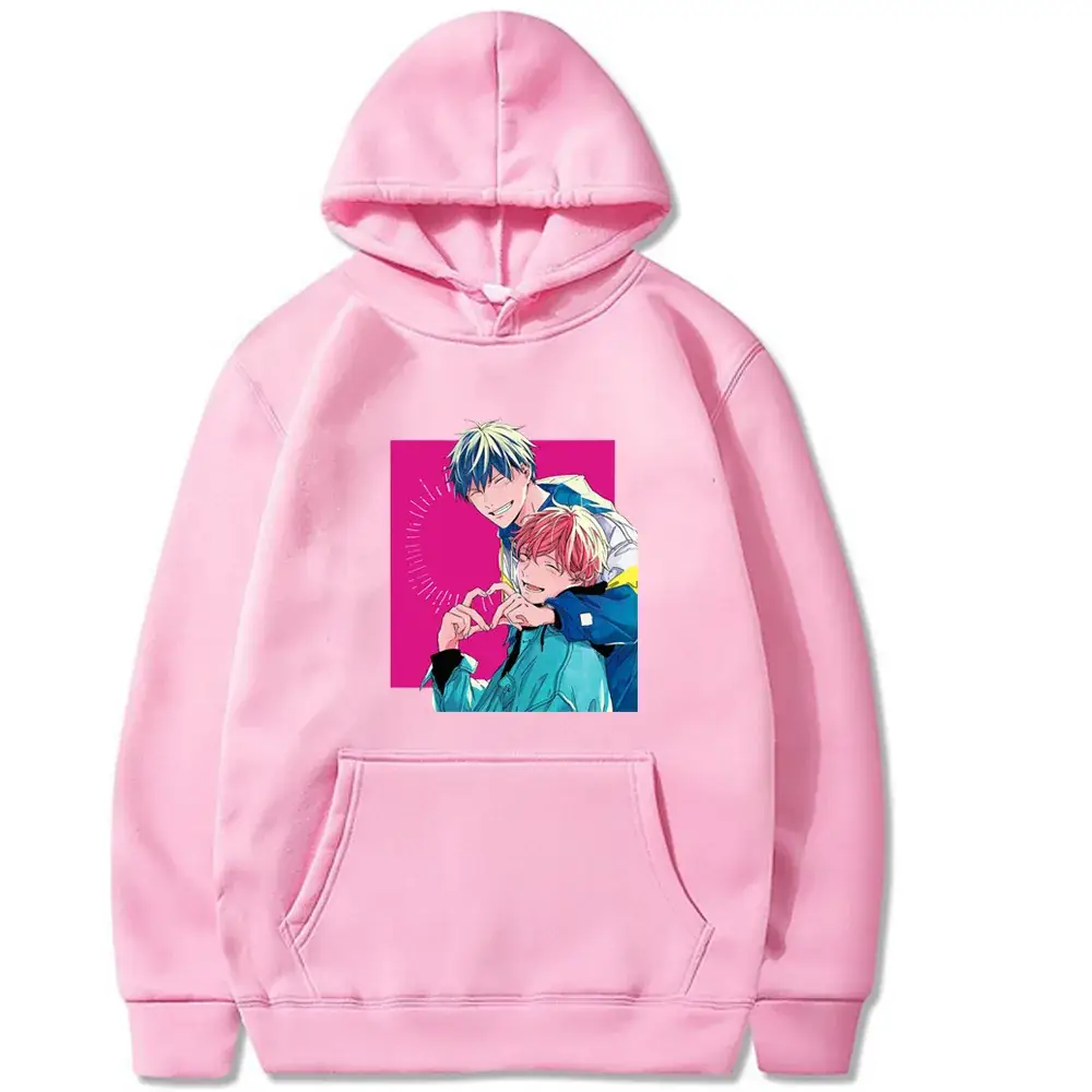 Men Black Cross Border Banana Fish Print Hoodie - Image 21