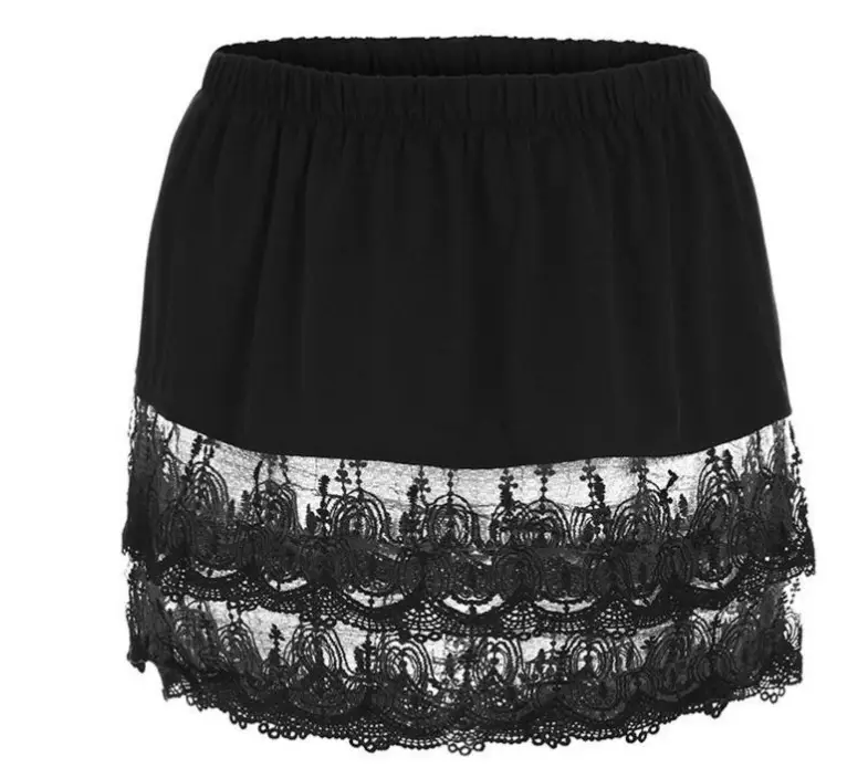 Women Lace Skirt Set Plus Size Spring Summer - Image 5