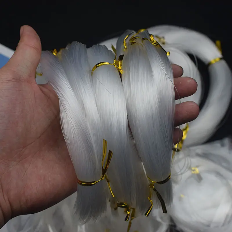 Crystal Thread Non-Elastic Fishing Thread DIY Hand-Woven Beaded Rope Winding Ring Thread Nylon Transparent Fish Thread