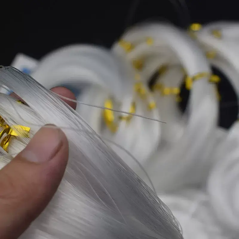 Crystal Thread Non-Elastic Fishing Thread DIY Hand-Woven Beaded Rope Winding Ring Thread Nylon Transparent Fish Thread — feature 2