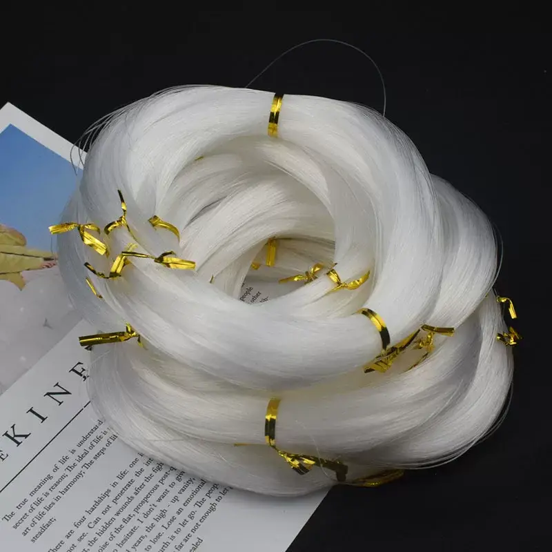 Crystal Thread Non-Elastic Fishing Thread DIY Hand-Woven Beaded Rope Winding Ring Thread Nylon Transparent Fish Thread — feature 5