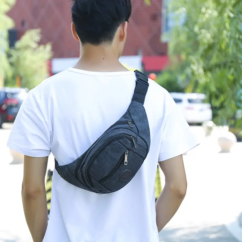 Men's Korean Style Crossbody Bag Small Casual Sports Tactical Bag - Image 7