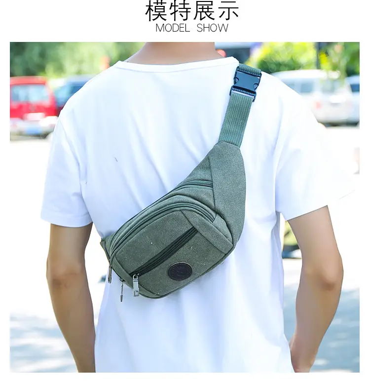 Men's Korean Style Crossbody Bag Small Casual Sports Tactical Bag â feature 13