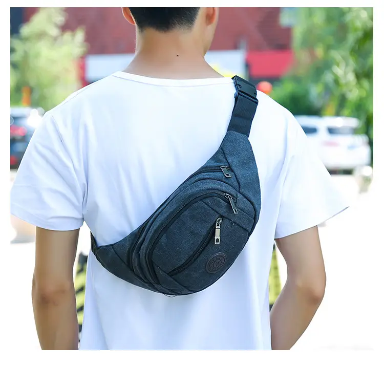 Men's Korean Style Crossbody Bag Small Casual Sports Tactical Bag â feature 16