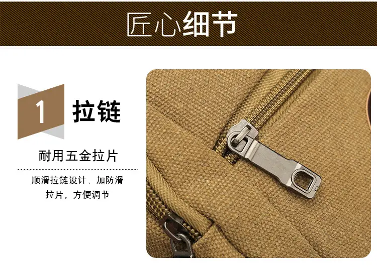 Men's Korean Style Crossbody Bag Small Casual Sports Tactical Bag â feature 25