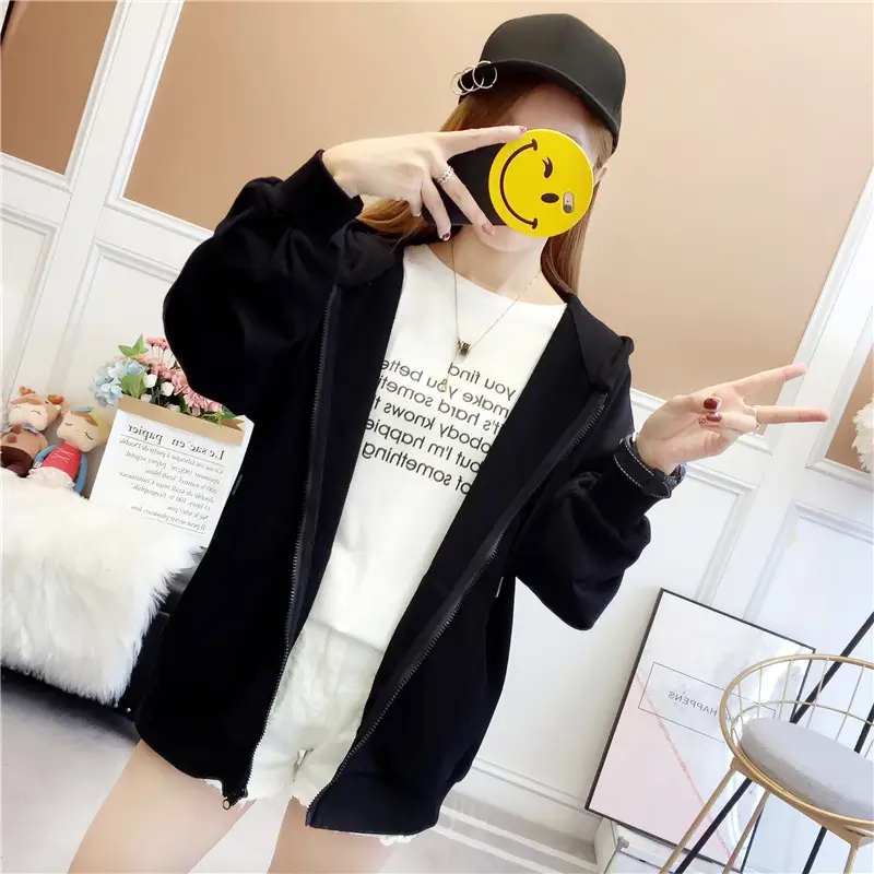 Women Hooded Sweatshirt Lavender Loose Fit 2025 — feature 10