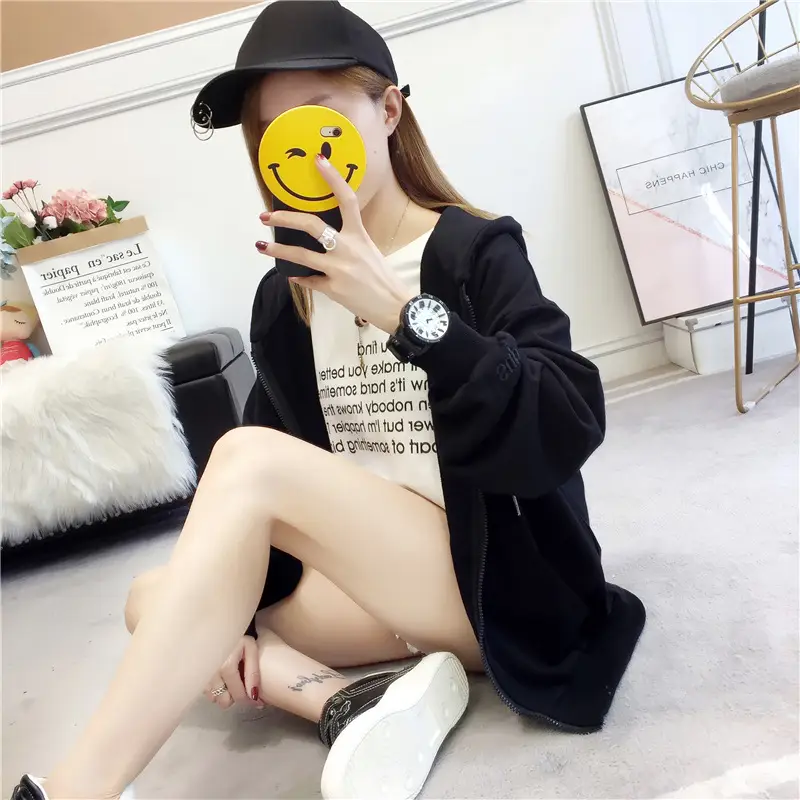 Women Hooded Sweatshirt Lavender Loose Fit 2025 — feature 12