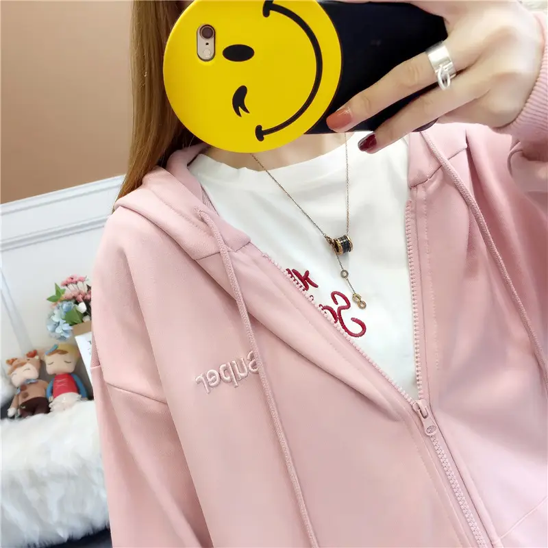 Women Hooded Sweatshirt Lavender Loose Fit 2025 — feature 13