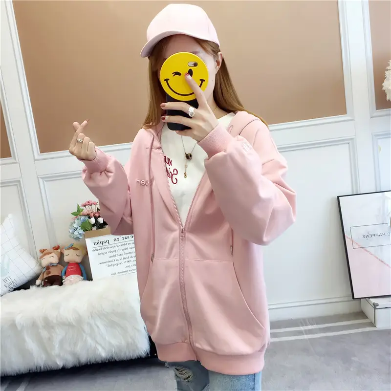 Women Hooded Sweatshirt Lavender Loose Fit 2025 — feature 17