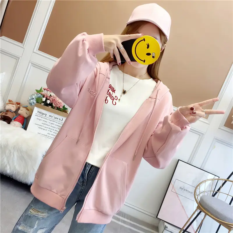 Women Hooded Sweatshirt Lavender Loose Fit 2025 — feature 18