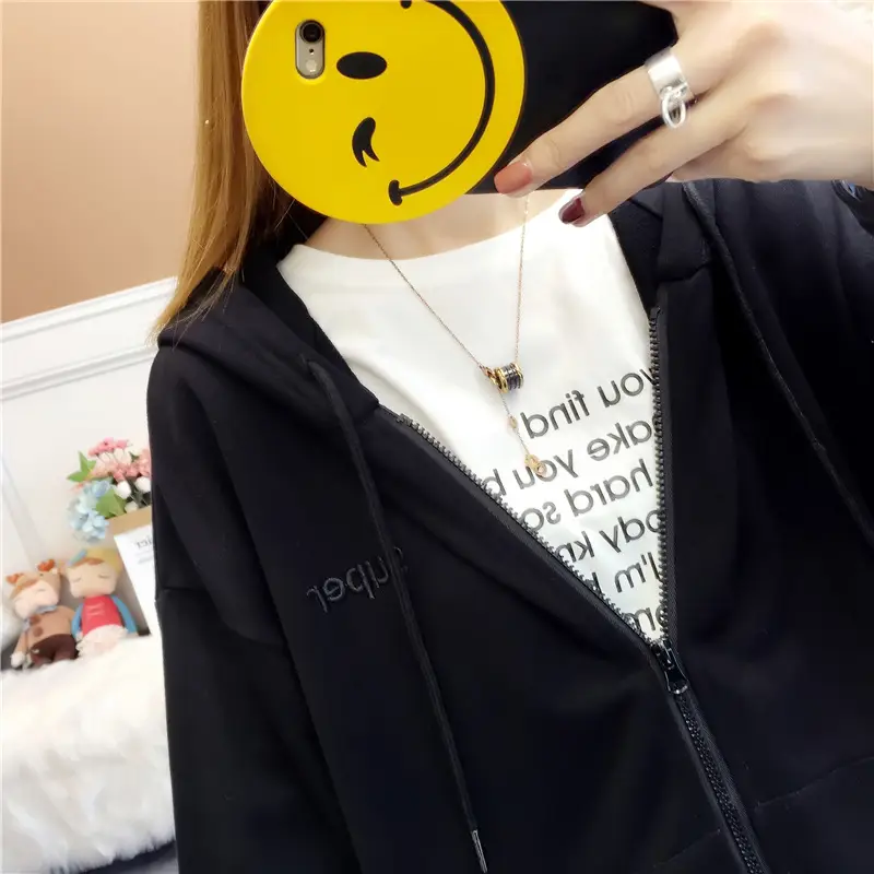 Women Hooded Sweatshirt Lavender Loose Fit 2025 — feature 3