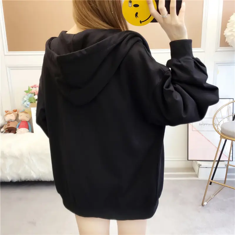 Women Hooded Sweatshirt Lavender Loose Fit 2025 — feature 8