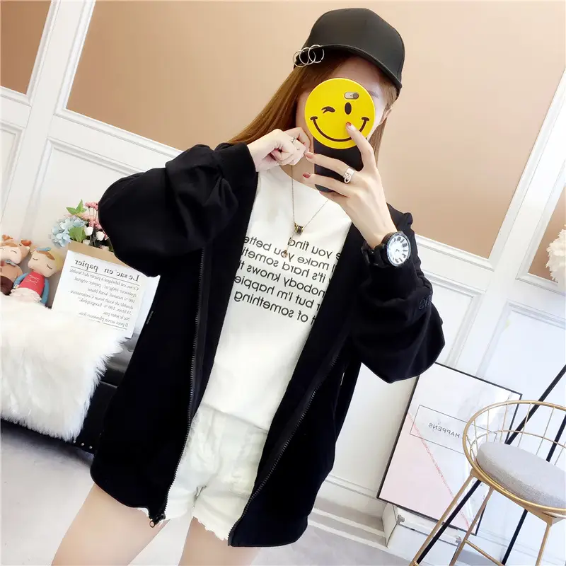 Women Hooded Sweatshirt Lavender Loose Fit 2025 — feature 9