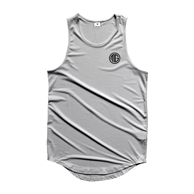 Men's Olive Green Sleeveless Waistcoat Vest Summer Training Wear
