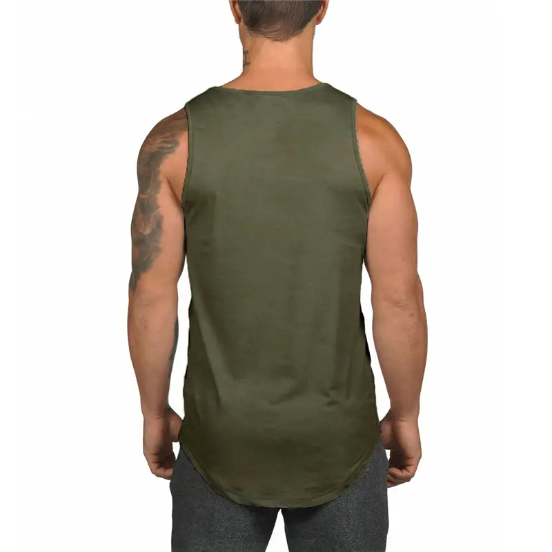 Men Muscle Vest Sleeveless Black with Logo