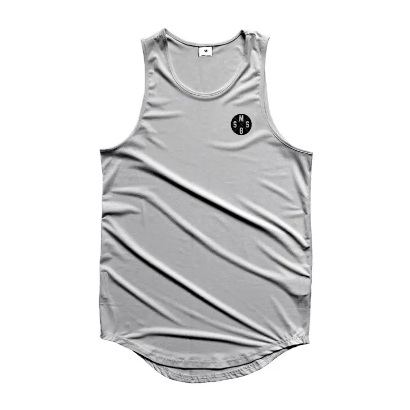 Men Muscle Vest Sleeveless Black with Logo