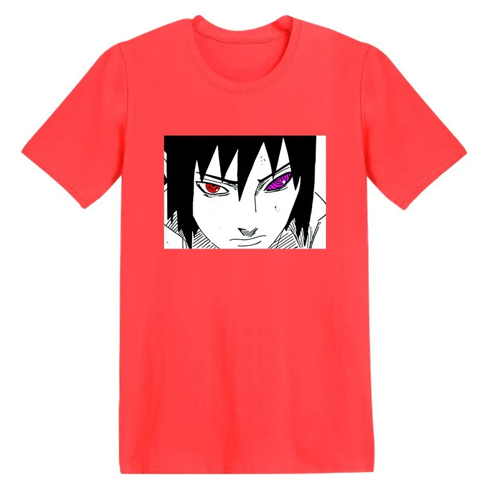 Naruto Anime T-Shirt Grey Short Sleeve