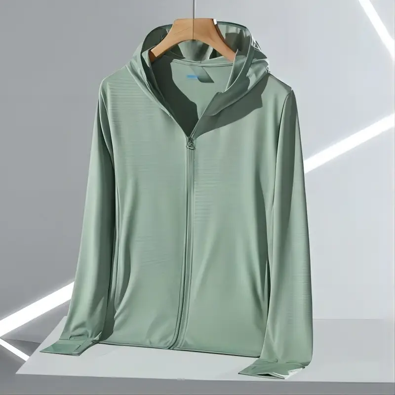 Women's Green Full Zip Hoodie 2025 Summer - Image 12