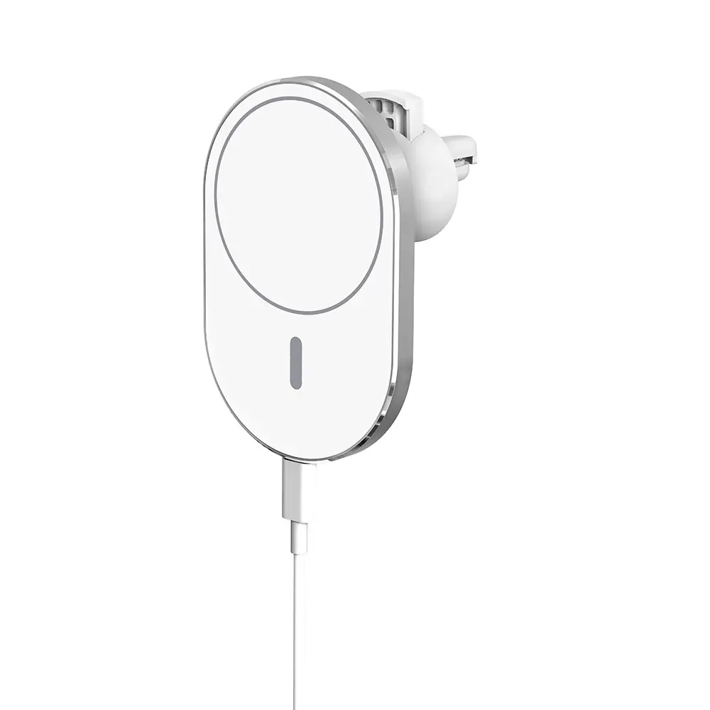 Apple 12W Magnetic Car Wireless Charger White - Image 5