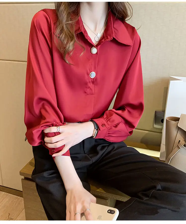 White Long-Sleeve Blouse for Women 2026 — feature 12