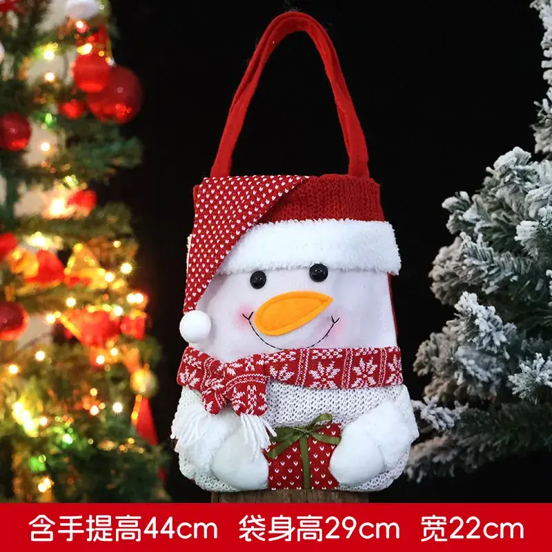 Santa Plush Toy Pink 30cm Height Christmas Decor - Image 2